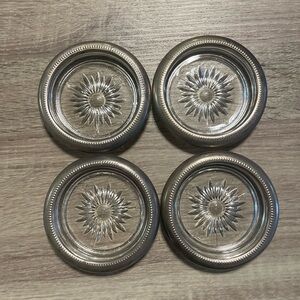 Sterling Silver Coasters